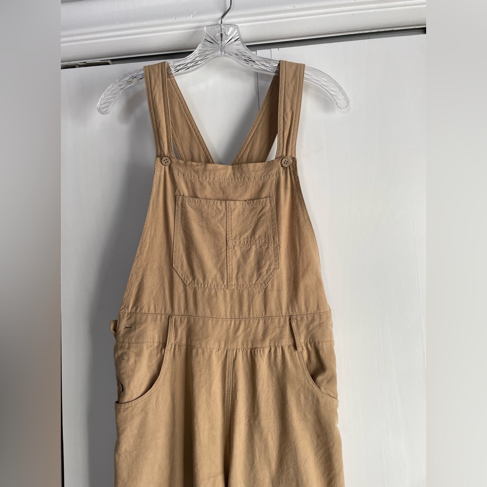 Carly Jean Los Angeles Tan Jumpsuit
